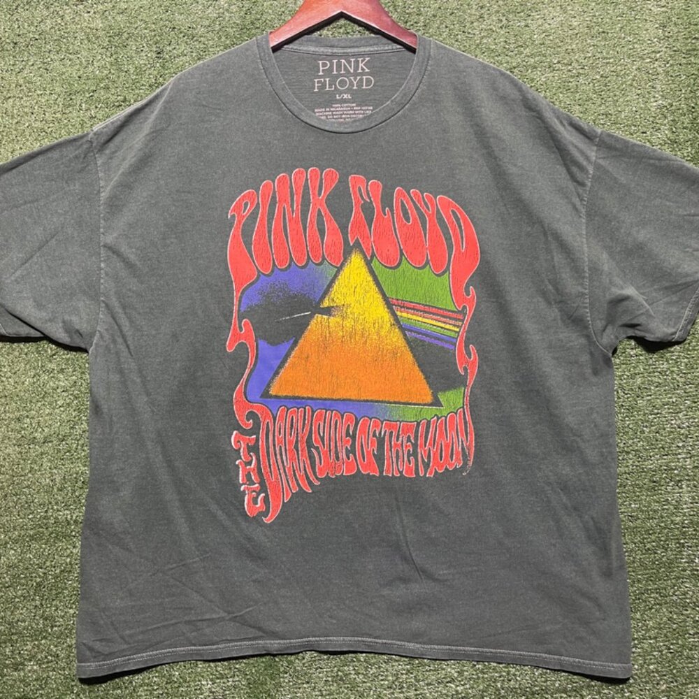 Pink Floyd UO T-Shirt Dress Green L/XL